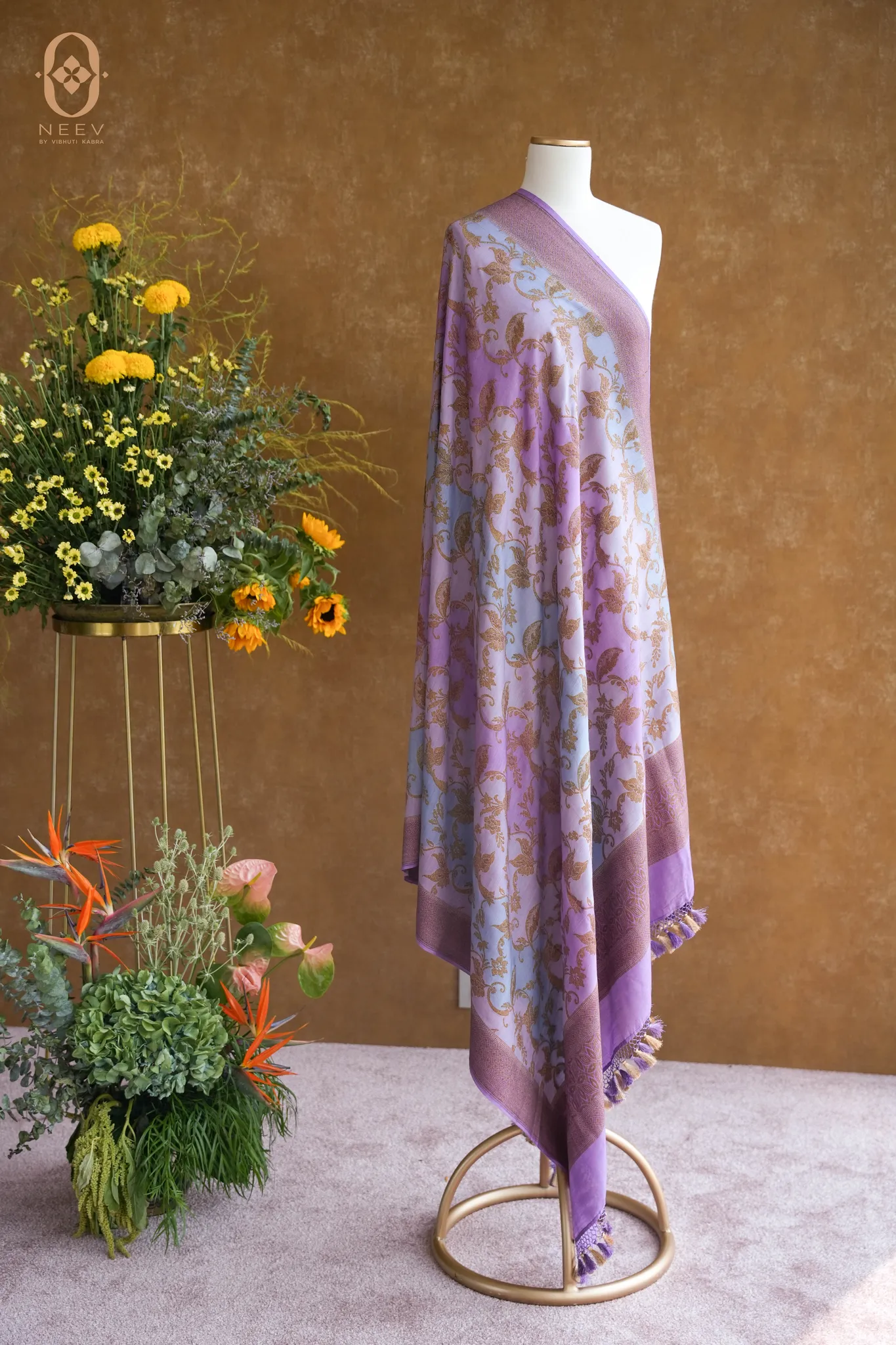 Munga Silk Jaal Dupatta