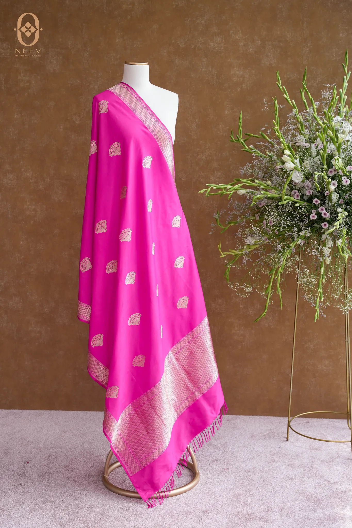 Katan Silk Boota Dupatta
