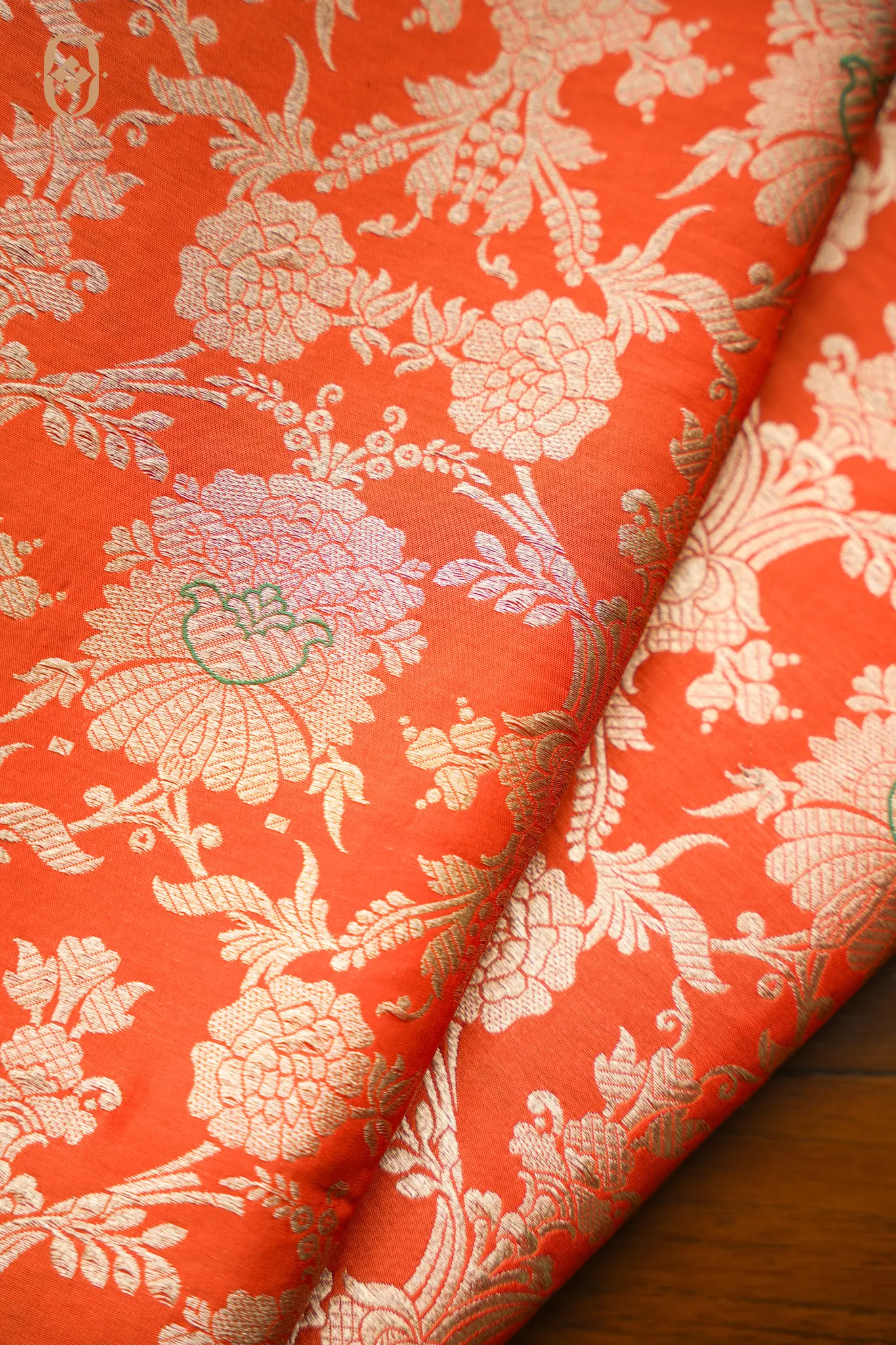 Katan Silk Brocade Fabric