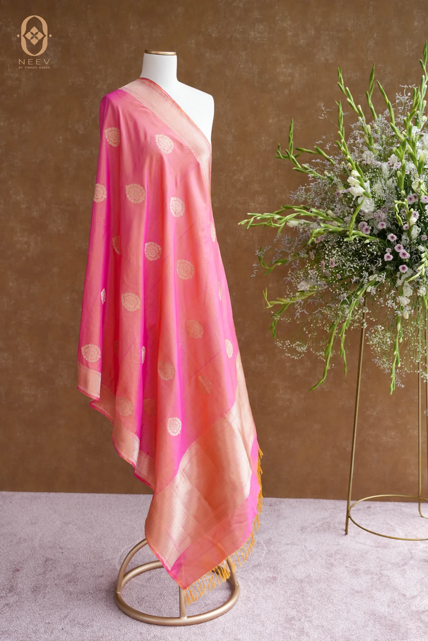 Katan Silk Boota Dupatta