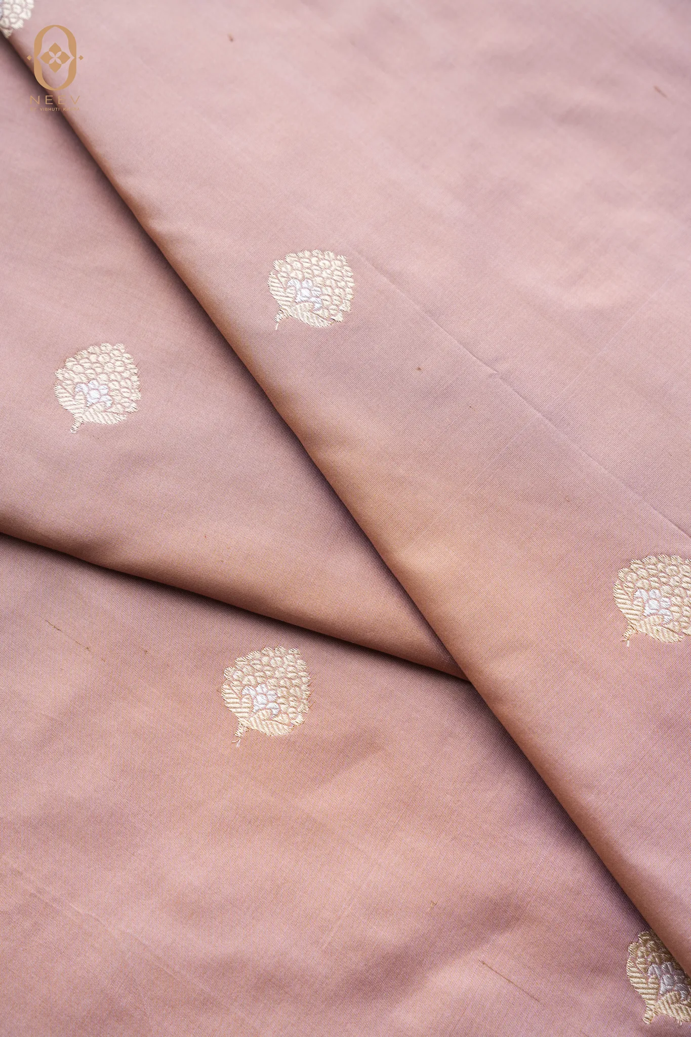 Katan Silk Boota Fabric