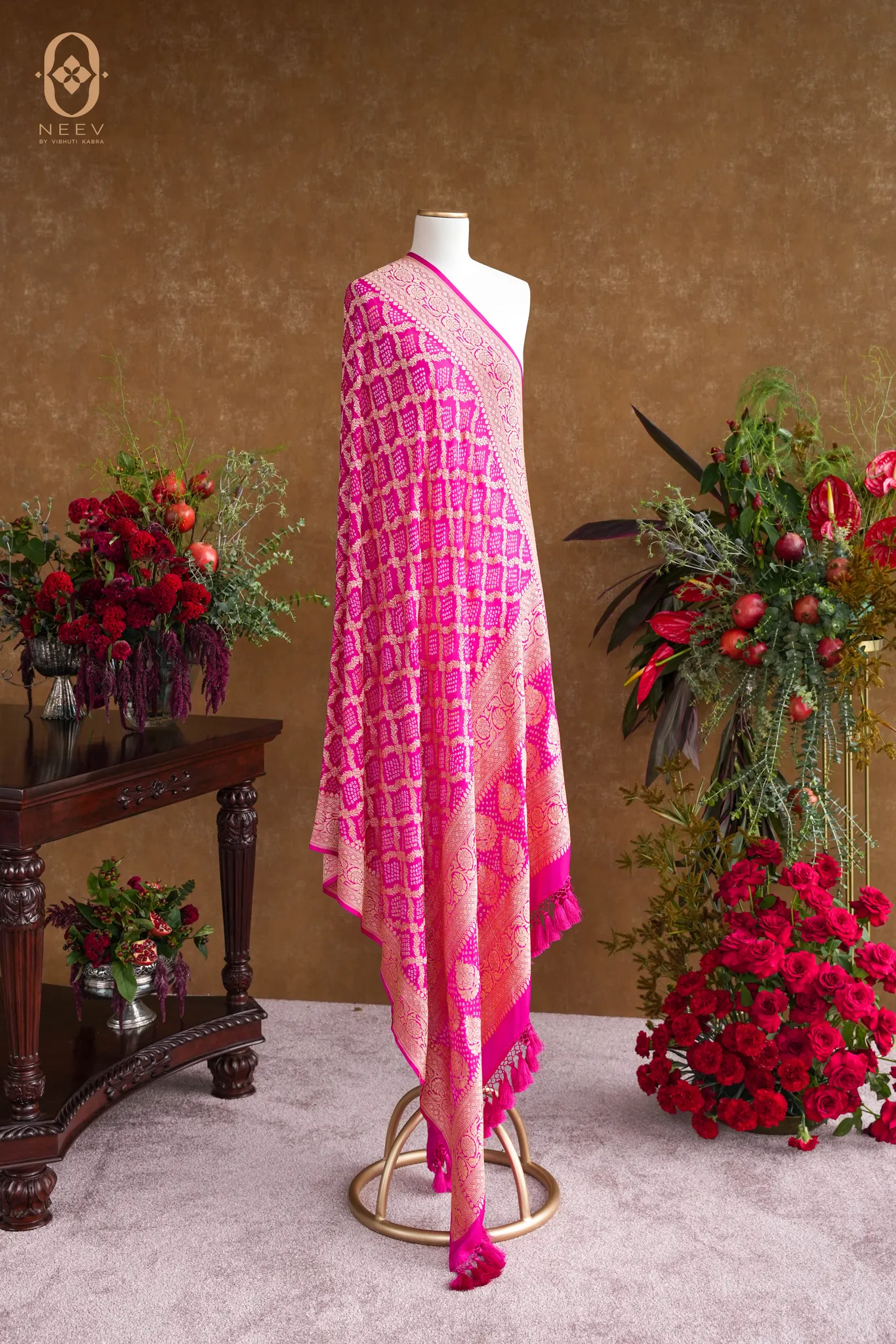 Georgette Bandhani Dupatta