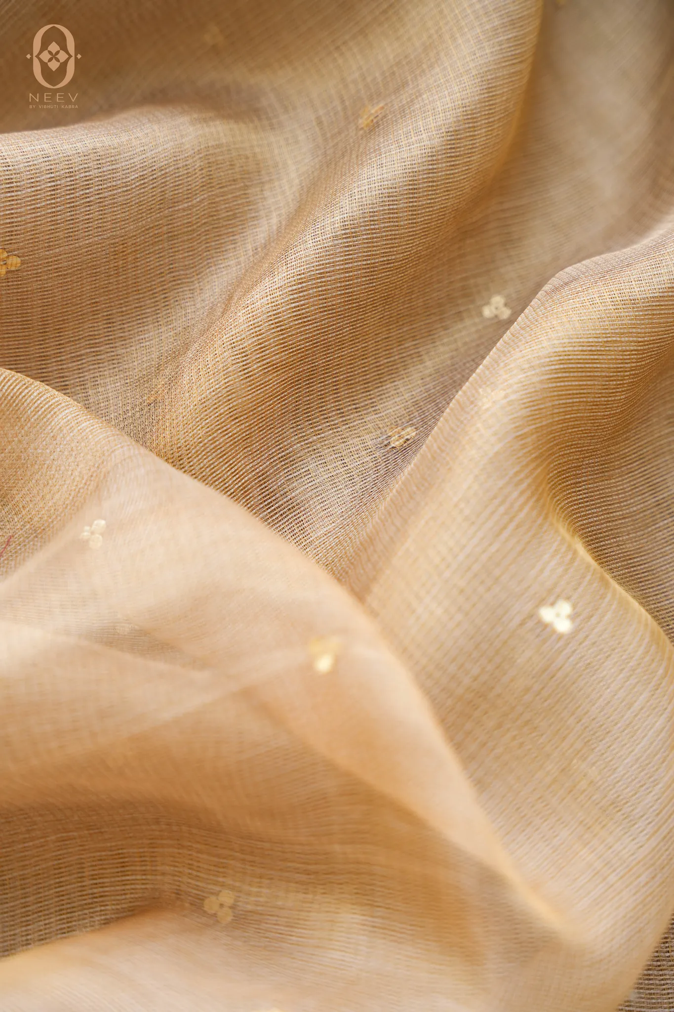 Tissue Silk Sequence Fabric
