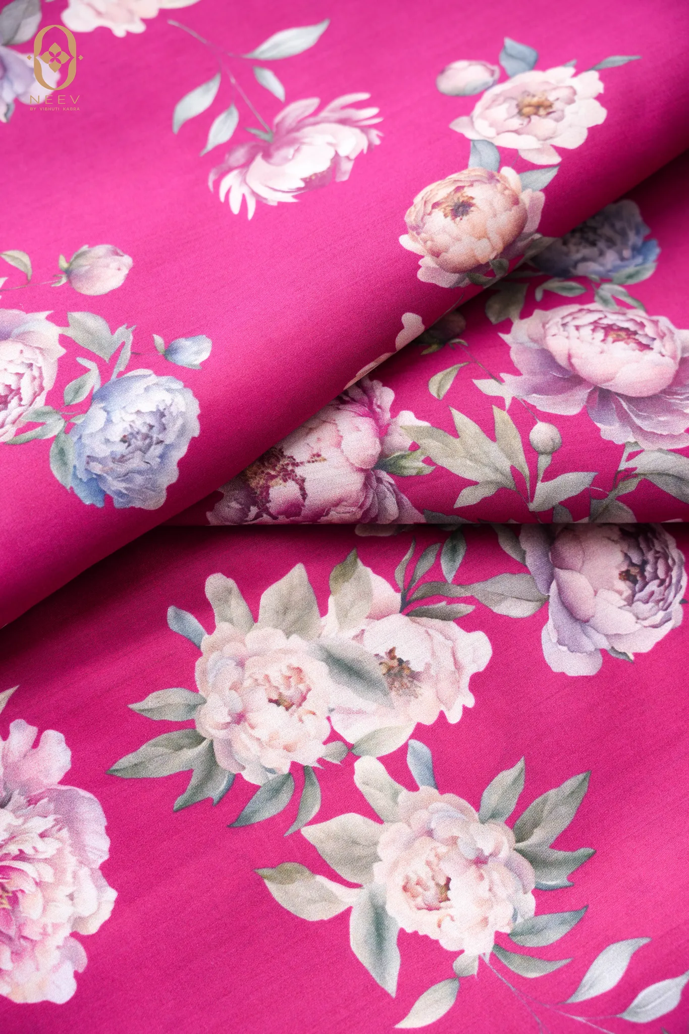 Chinia Silk Printed Fabric