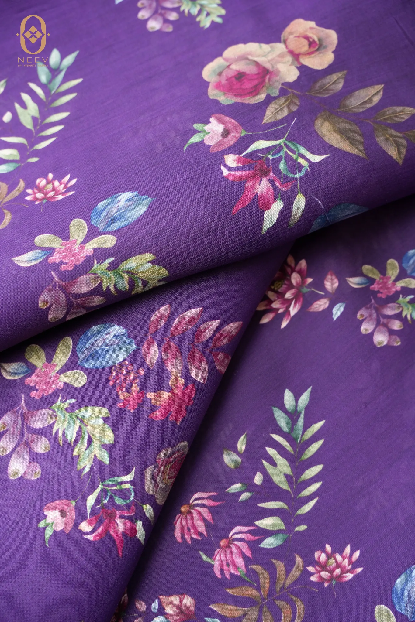 Chinia Silk Printed Fabric