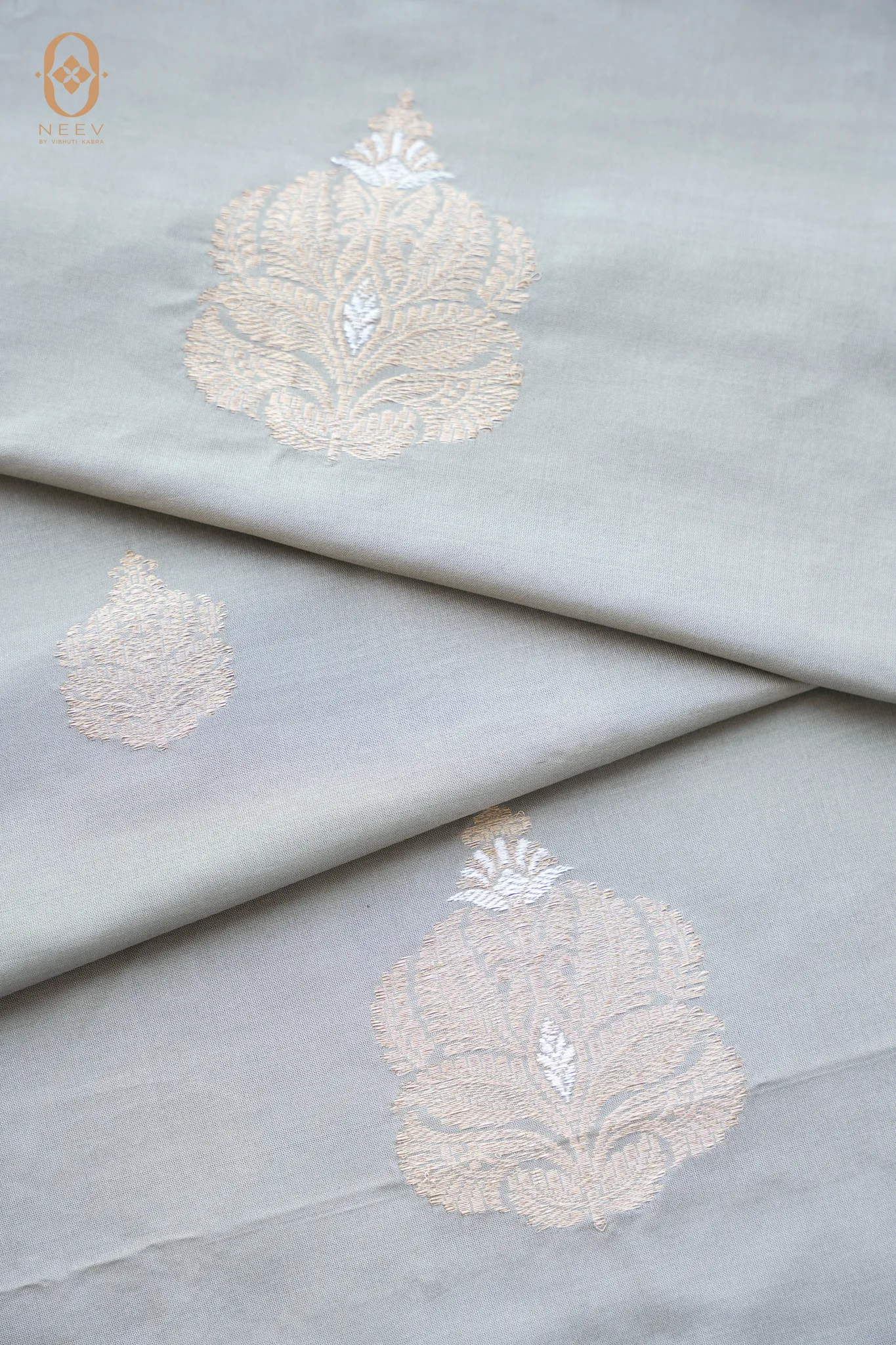 Premium Katan Silk with Sona & Rupa Fabric