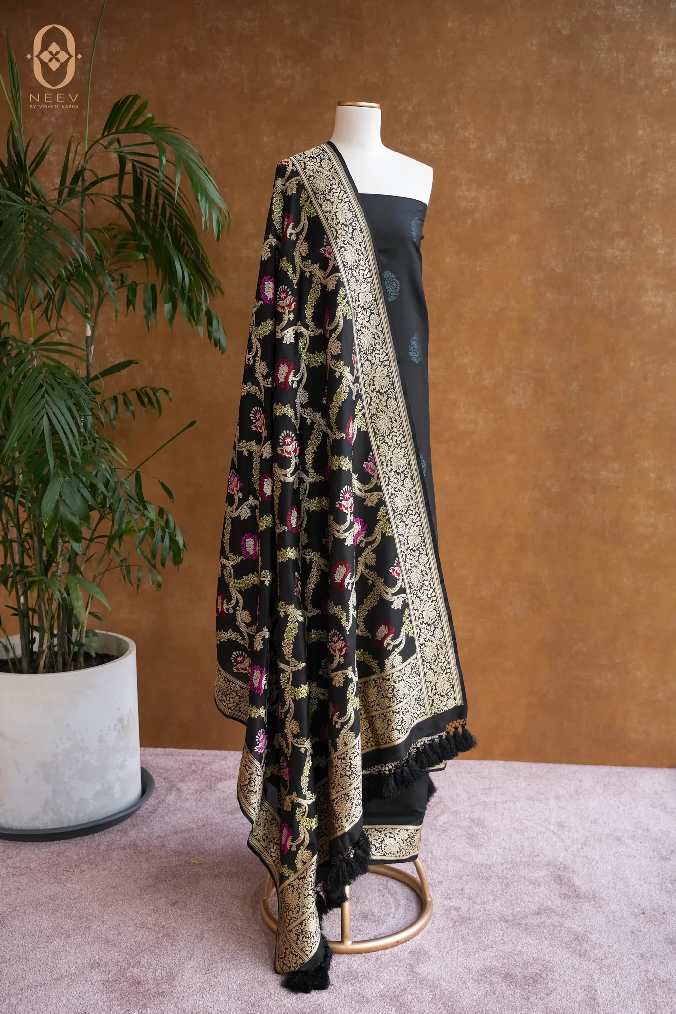 Katan Silk Suit Set