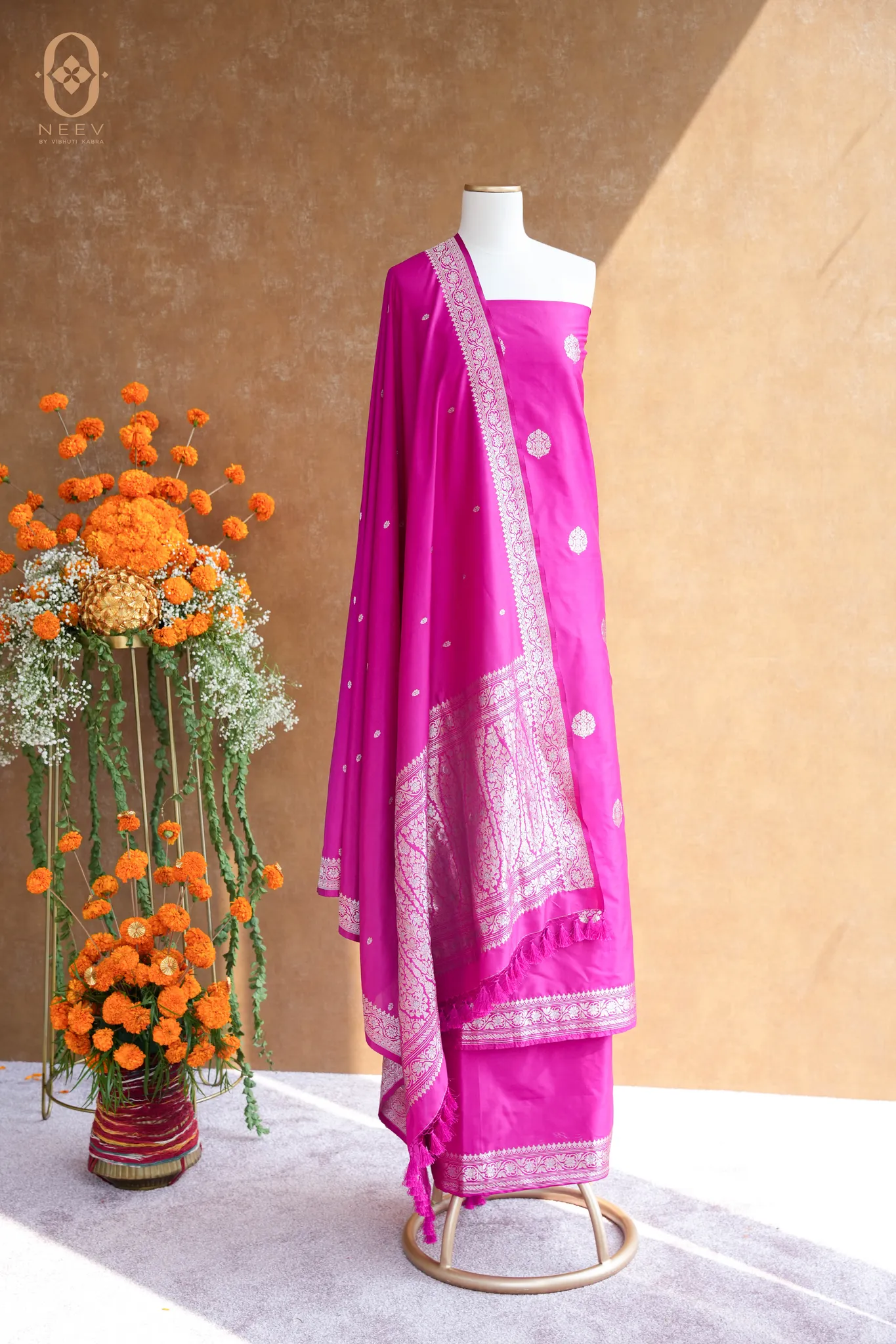 Katan Silk Suit Set