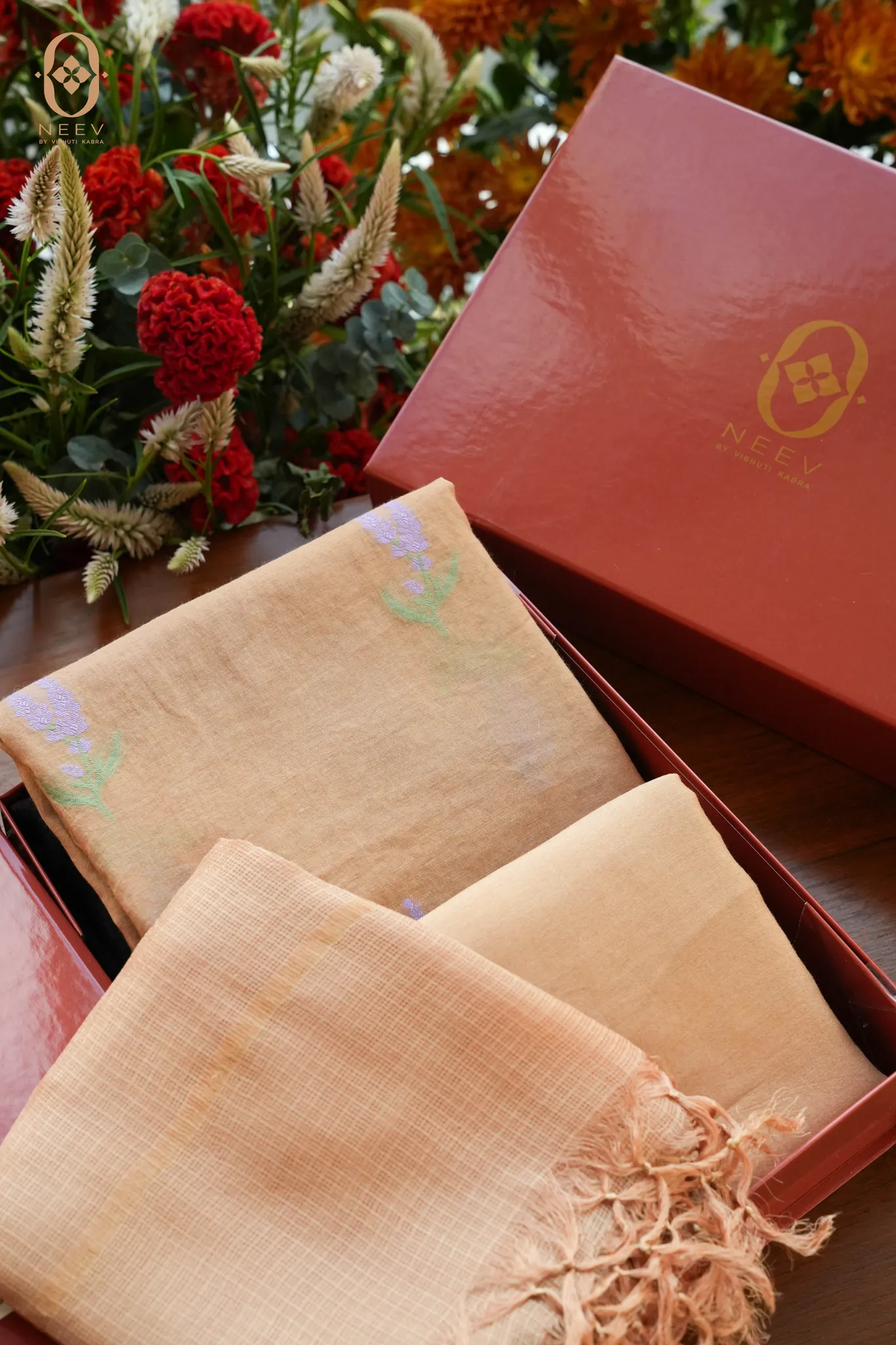 Chanderi Suit Set