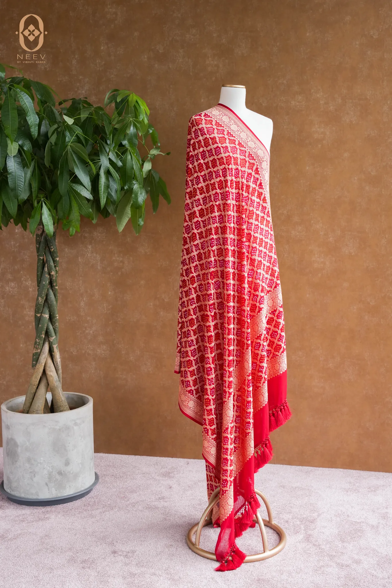 Georgette Bandhani Dupatta