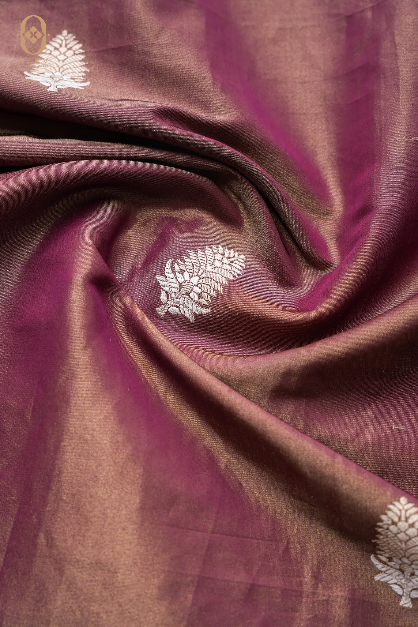 Satin Tissue Boota Fabric