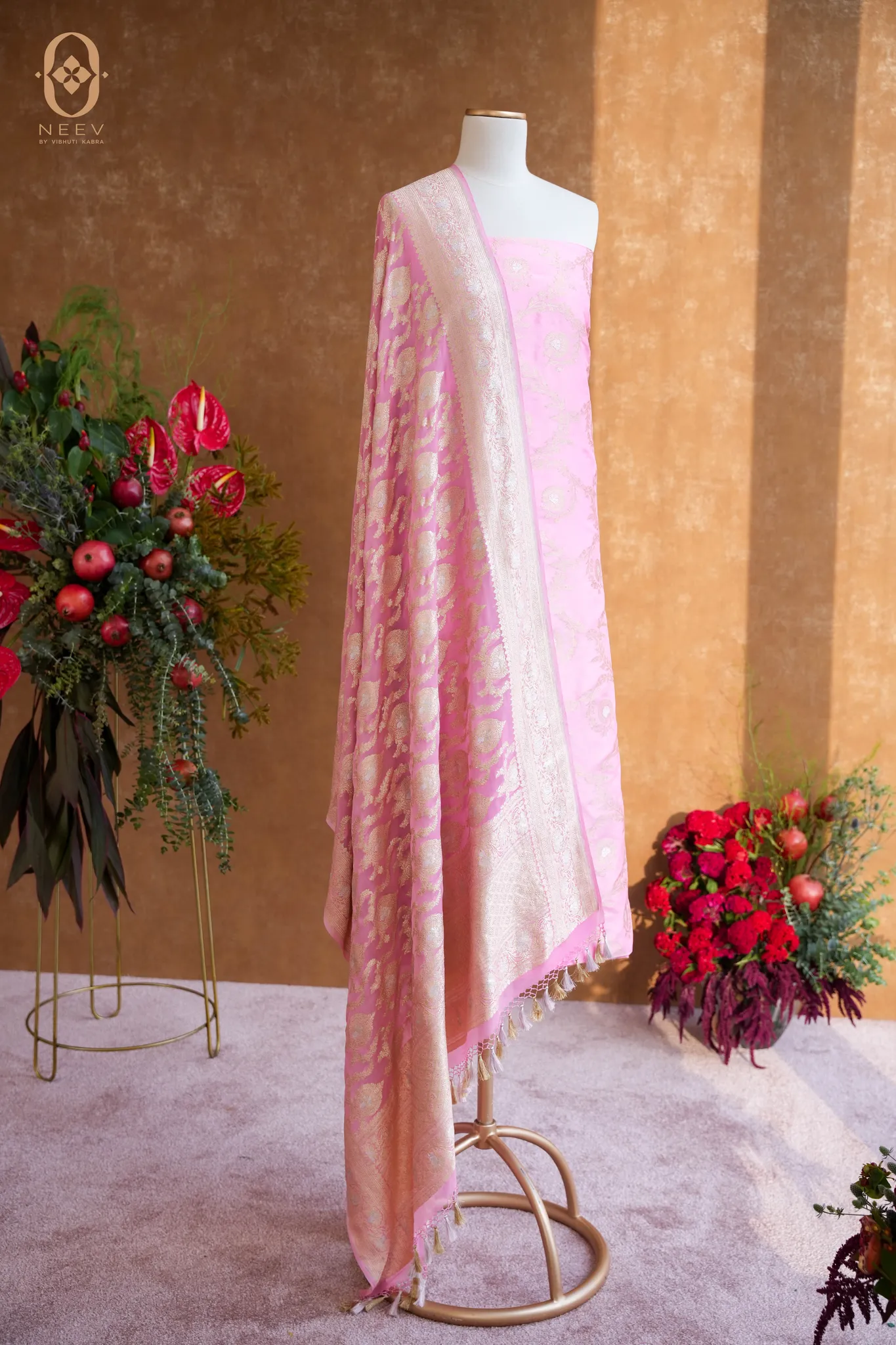 Premium Katan Silk Suit Set