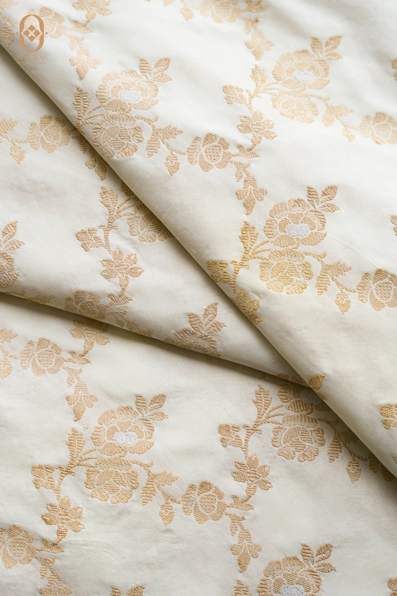 Premium Katan Silk Jaal Fabric