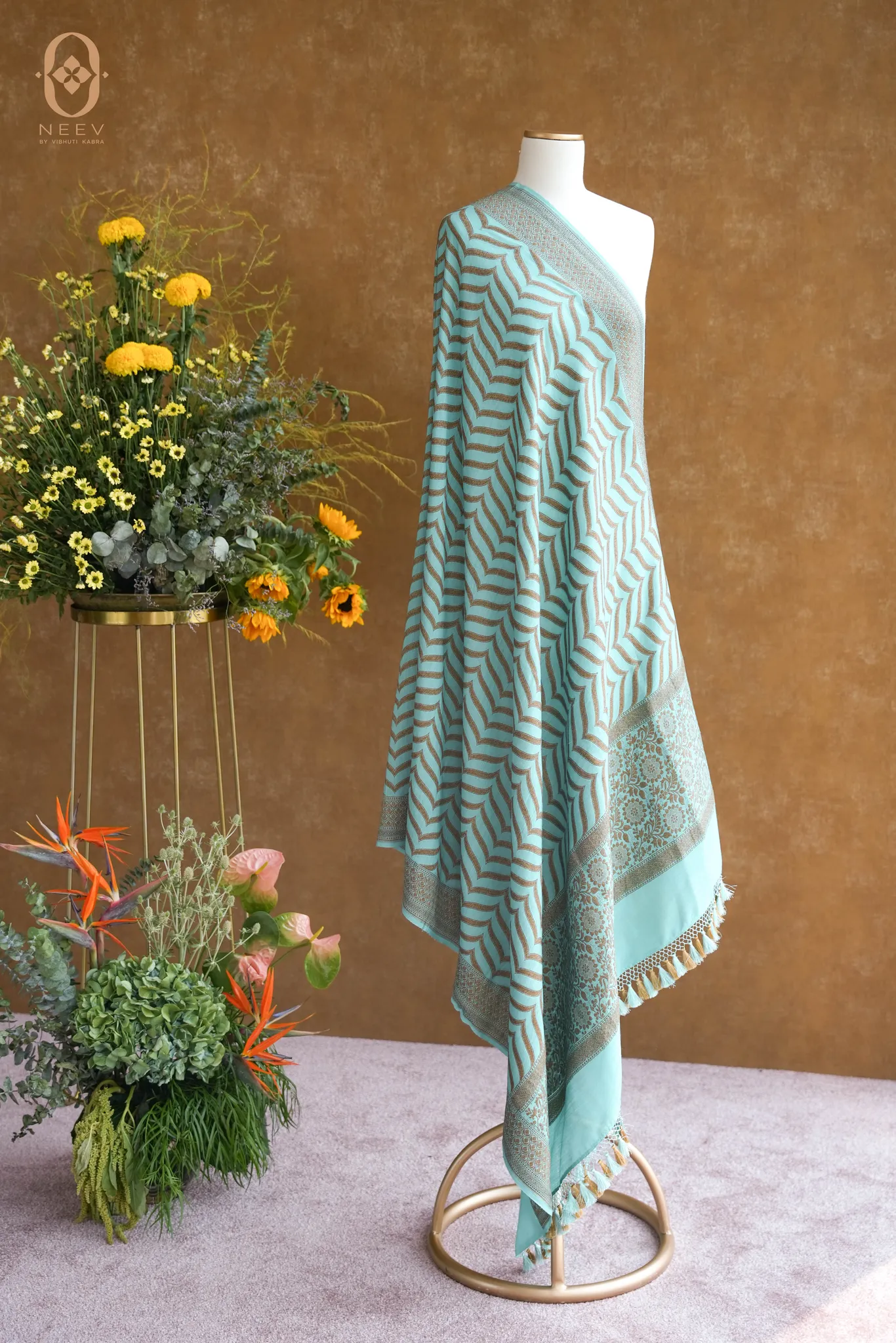 Munga Silk Jaal Dupatta