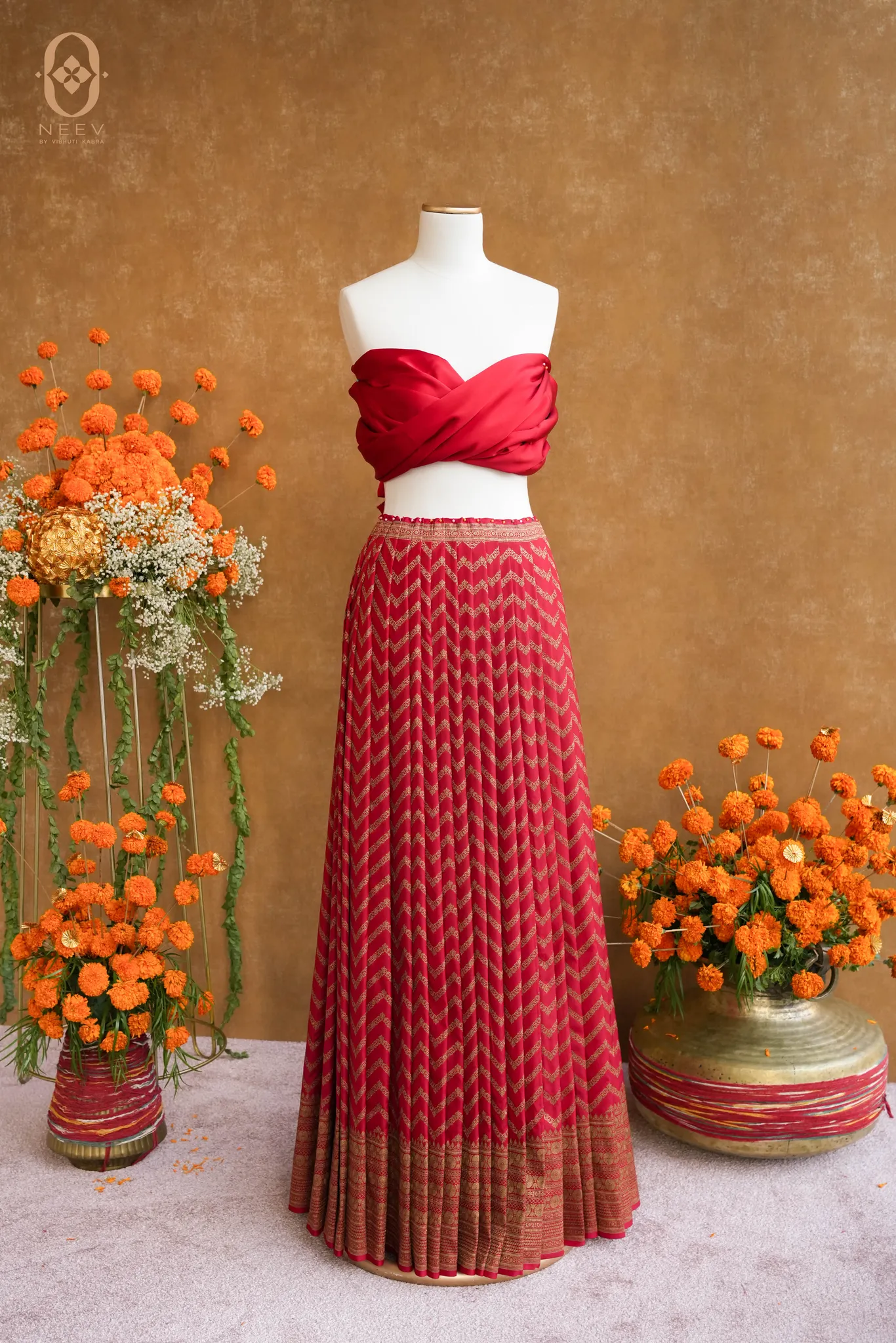 Katan Silk Lehenga Fabric
