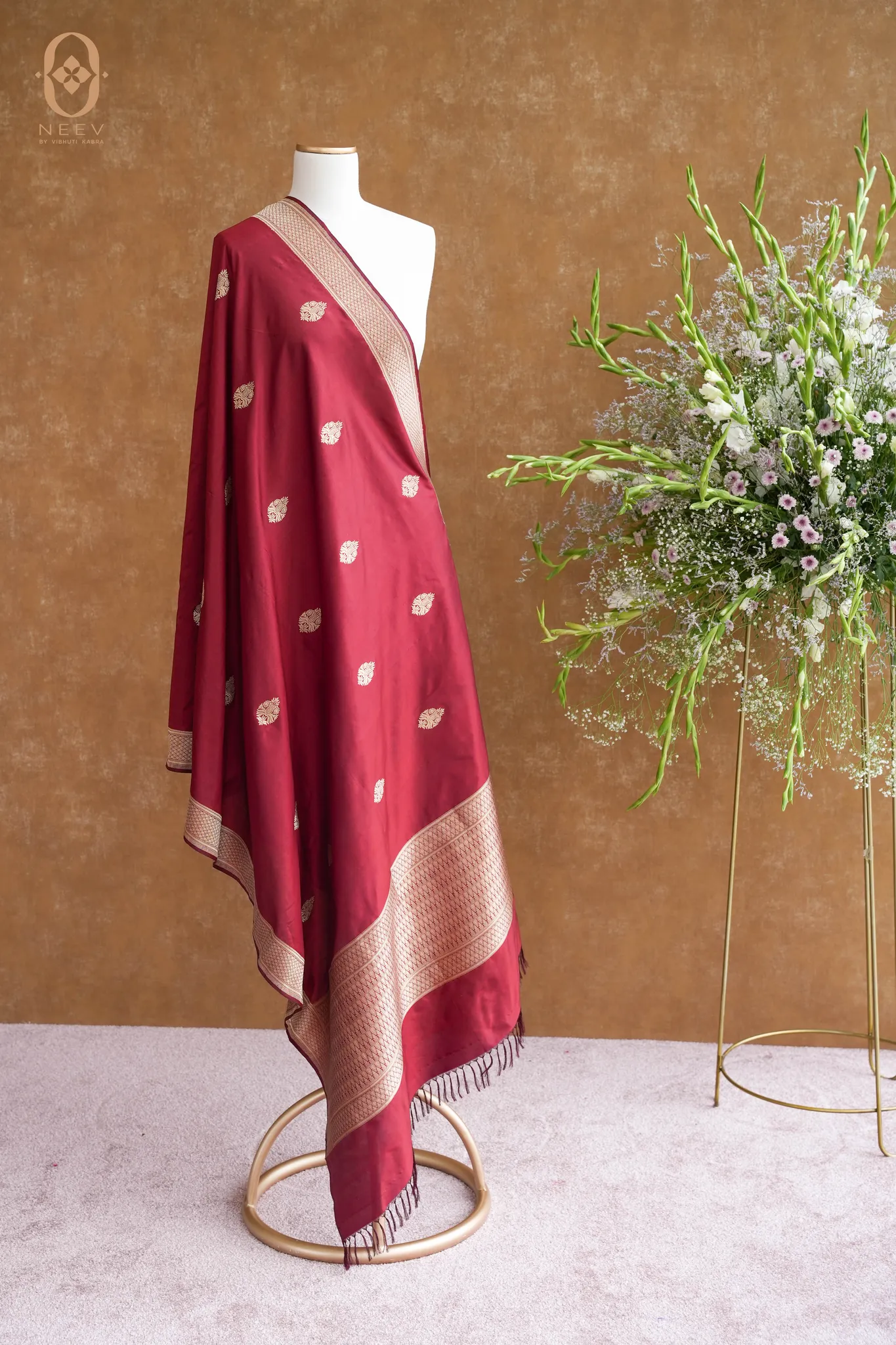Katan Silk Boota Dupatta