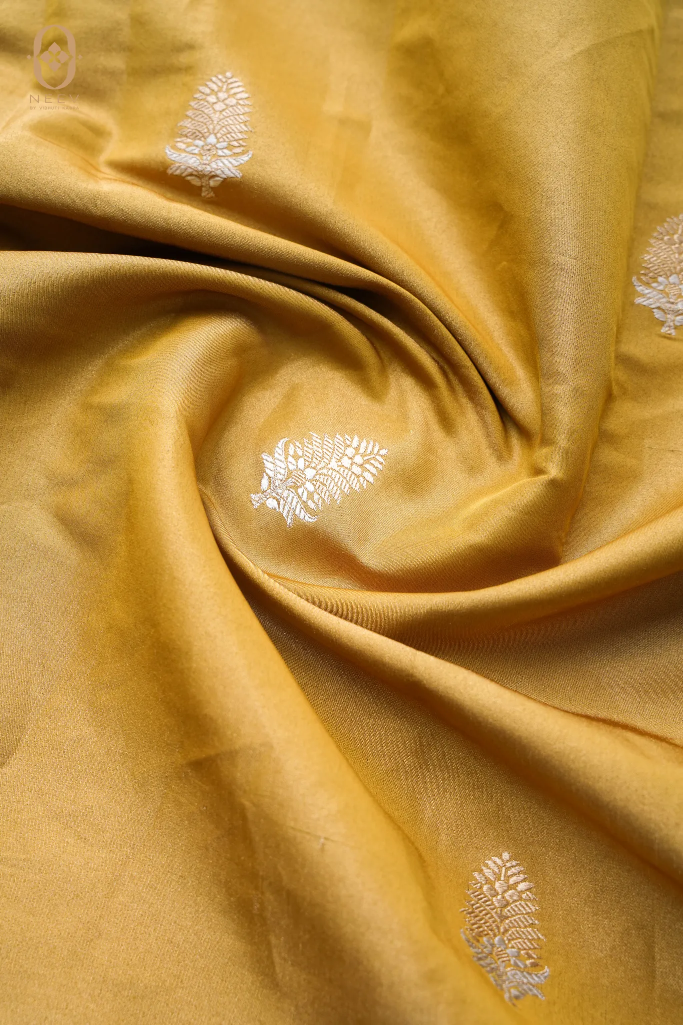 Satin Tissue Boota Fabric