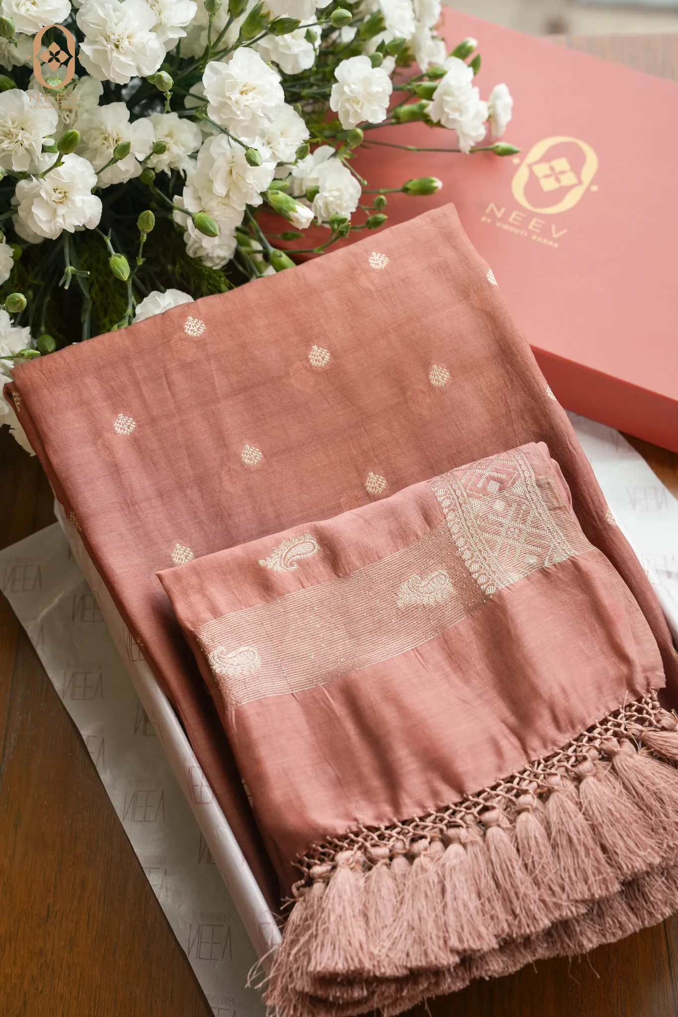 Chanderi Suit Set