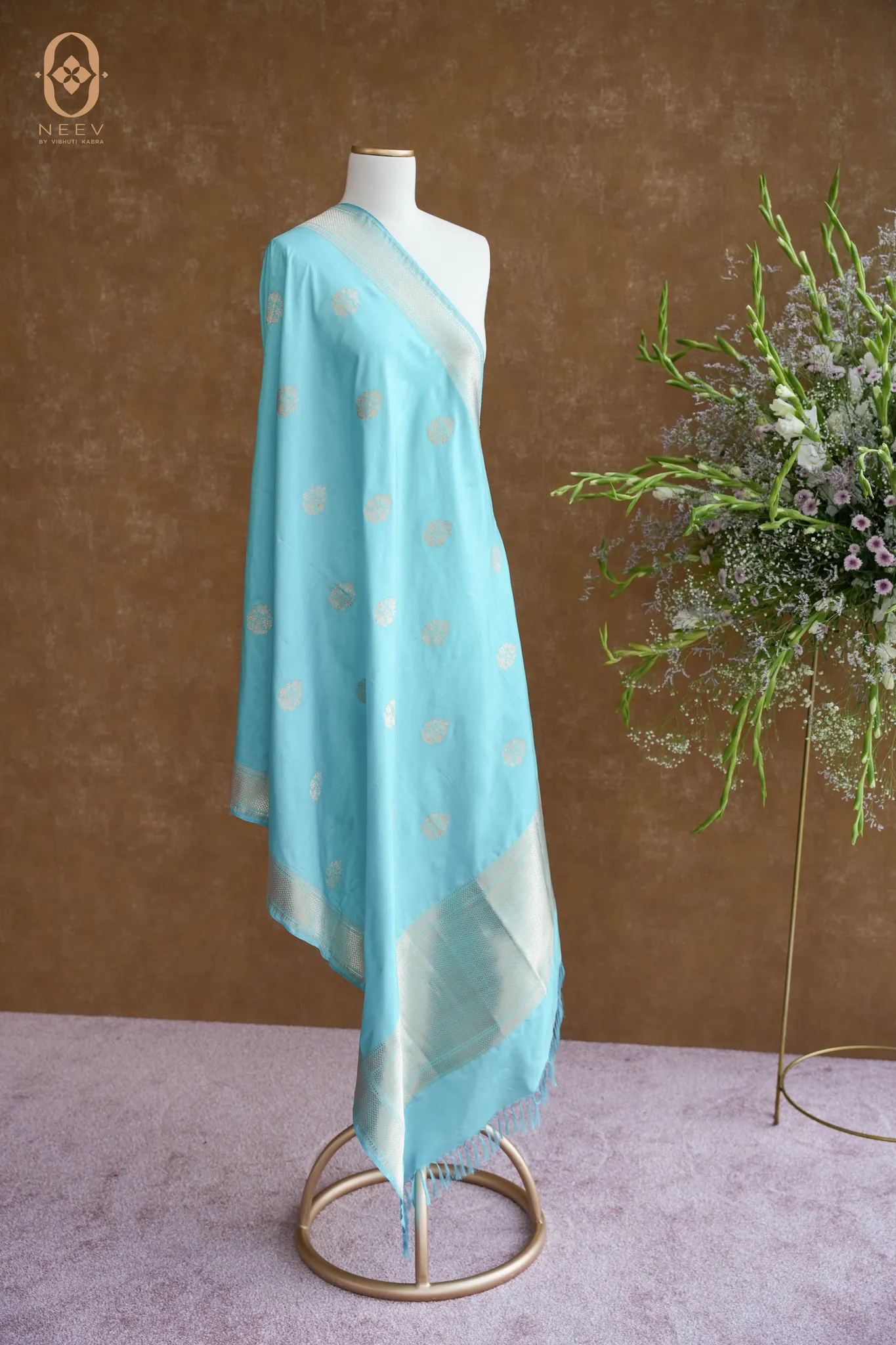 Katan Silk Boota Dupatta