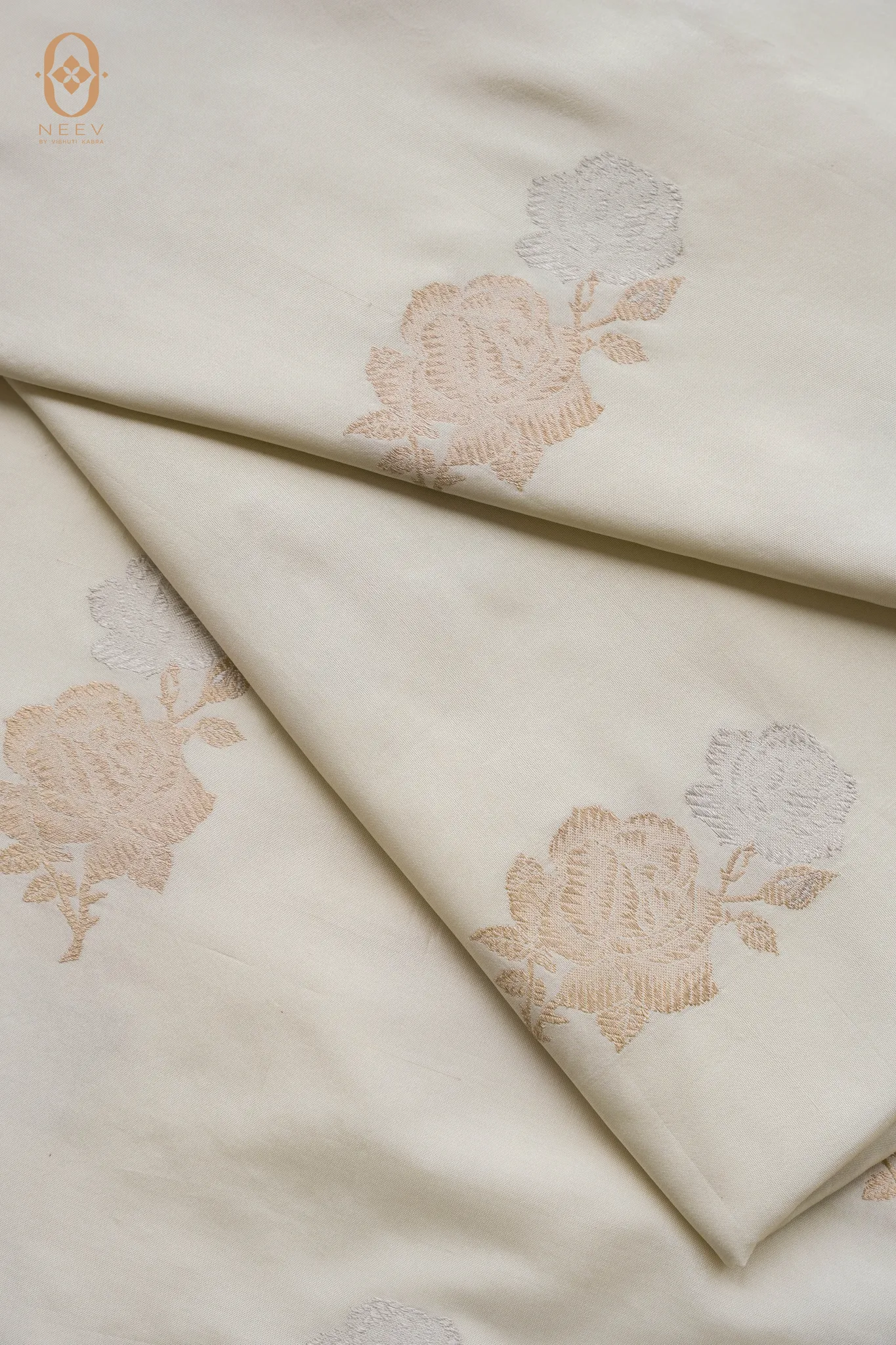 Gulboota Katan Silk Fabric