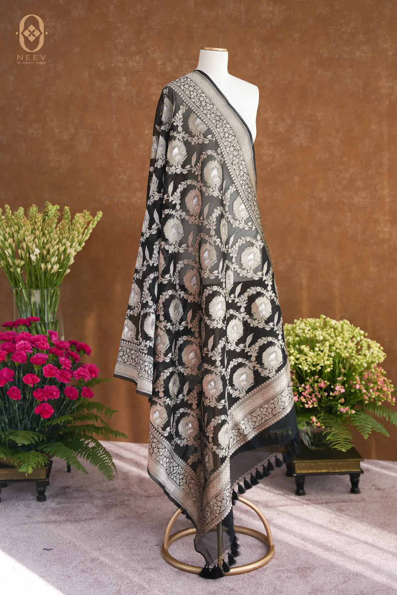 Sona Kora Silk Dupatta