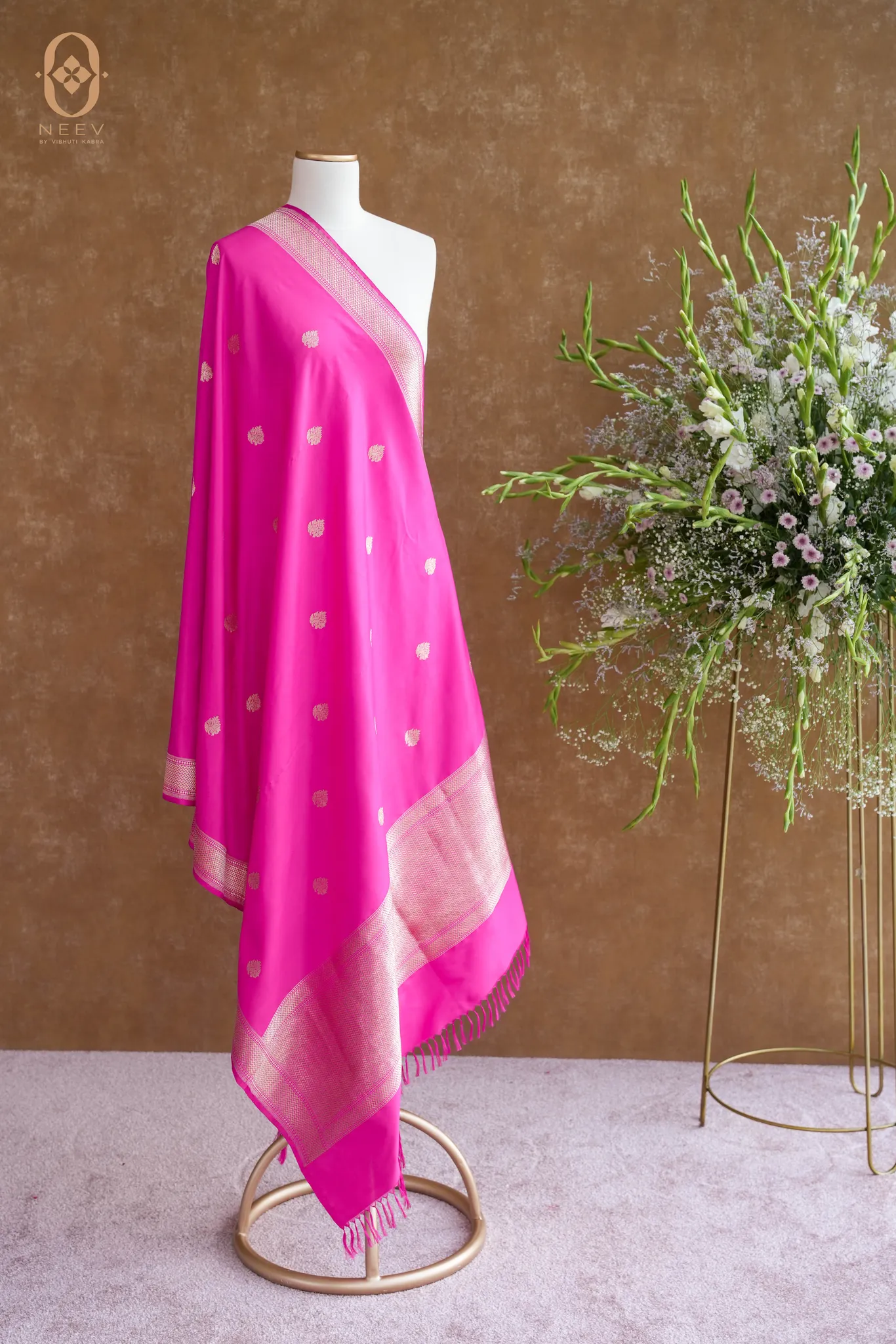 Katan Silk Boota Dupatta