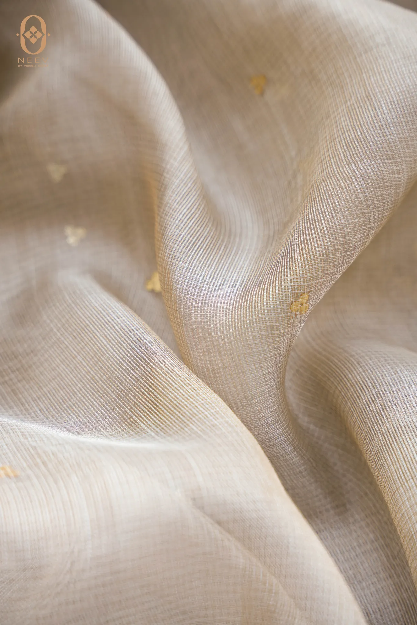 Tissue Silk Sequence Fabric
