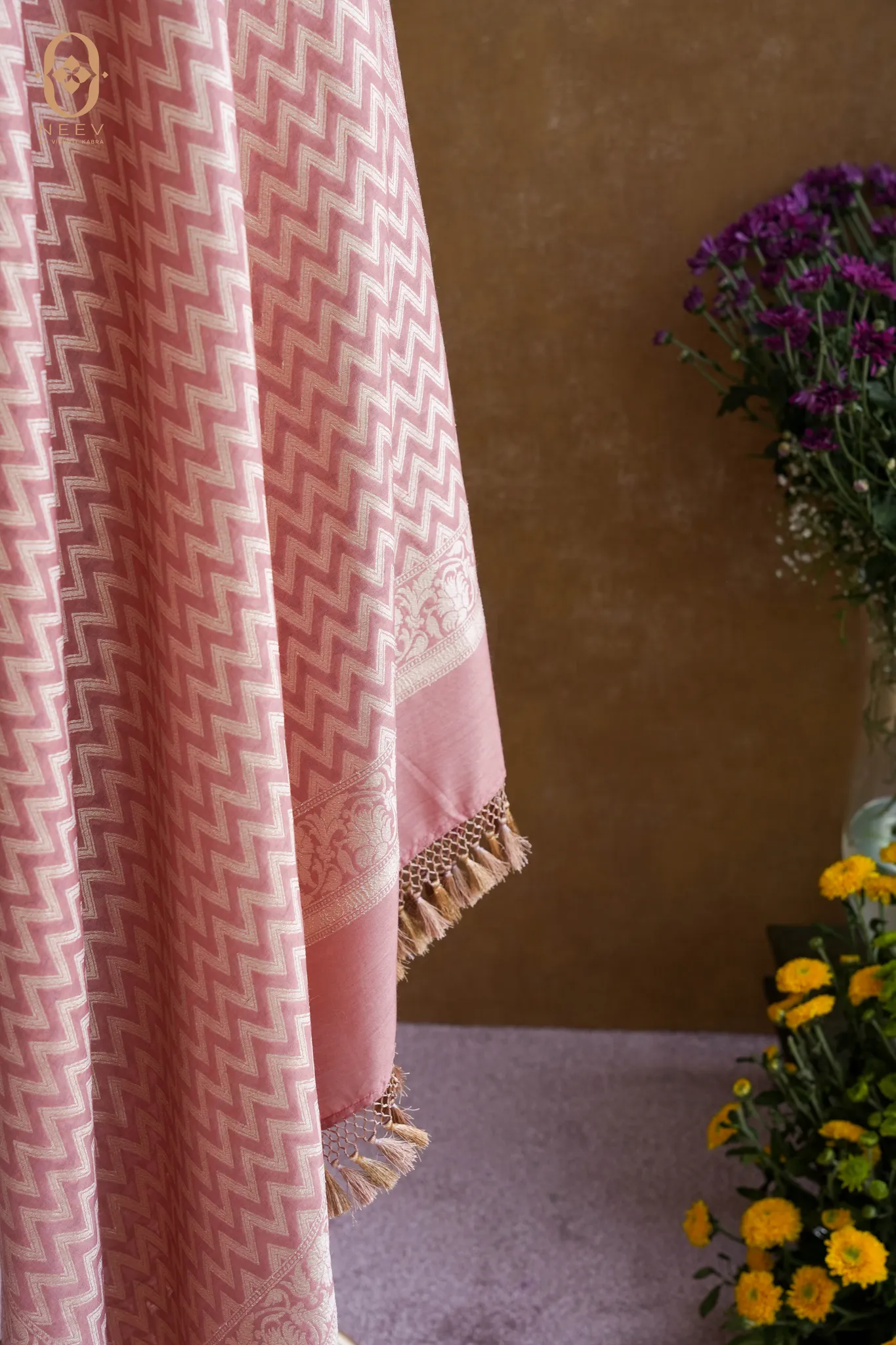 Munga Silk Zig Zag Dupatta