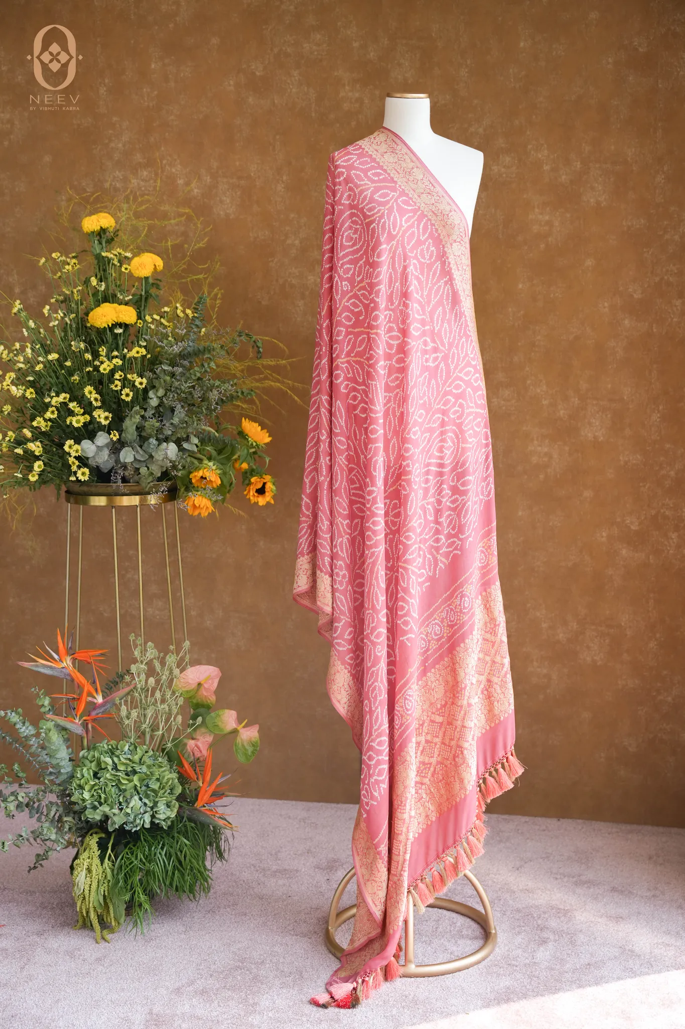 Bandhani Georgette Dupatta