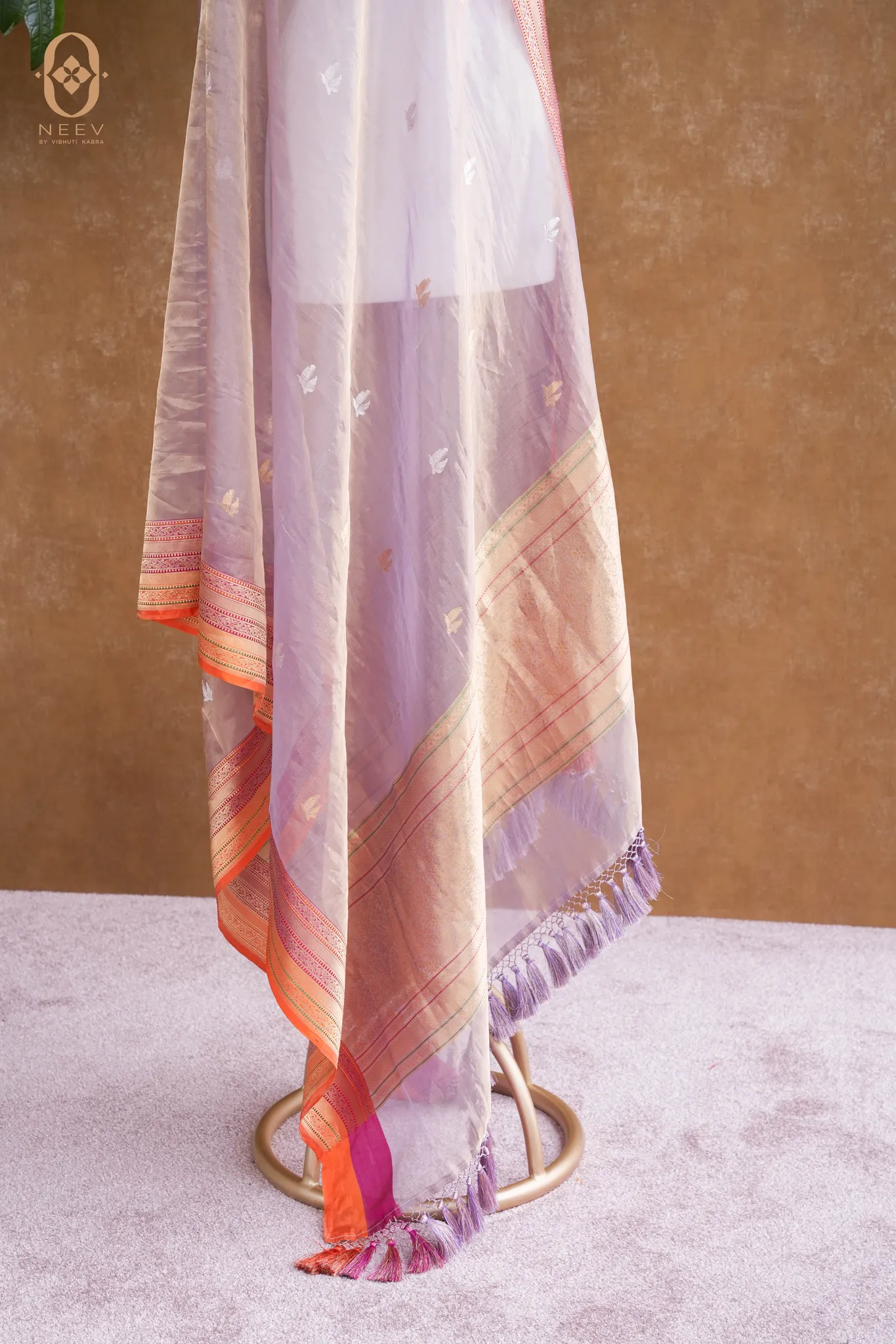 Kanjivaram Tissue Silk Dupatta